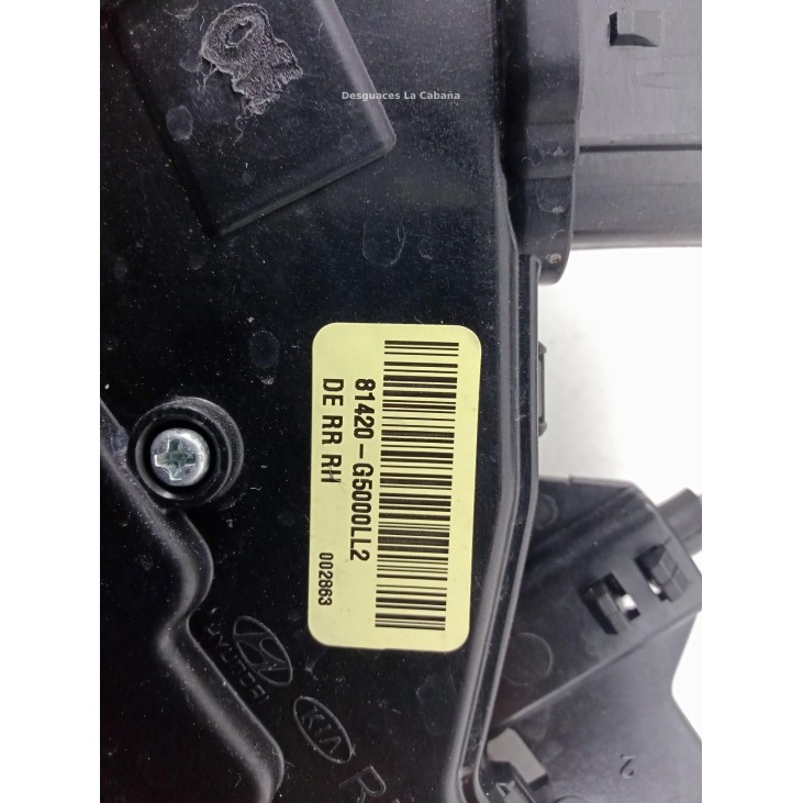 81420G5000LL2 CERRADURA PUERTA LAT TRA DER KIA NIRO |Desguaces La Cabaña