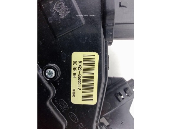 81420G5000LL2 CERRADURA PUERTA LAT TRA DER KIA NIRO |Desguaces La Cabaña