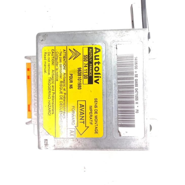 9633504180, CENTRALITA AIRBAG CITROEN XSARA (N1) |Desguaces La Cabaña