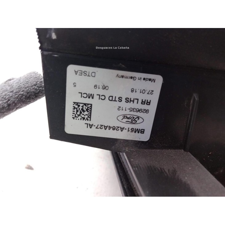 BM51A264A27AL CERRADURA PUERTA LAT TRA IZQ FORD FOCUS III |Desguaces La Cabaña