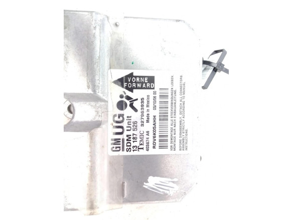 13187526UG, CENTRALITA AIRBAG OPEL CORSA D (S07) |Desguaces La Cabaña