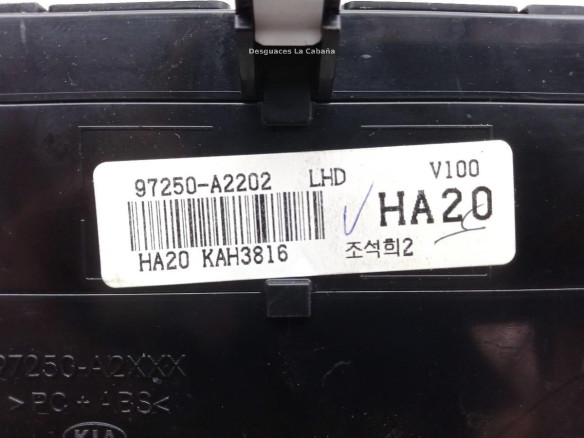 97250A2202 MANDO CLIMA KIA CEE'D (JD) |Desguaces La Cabaña