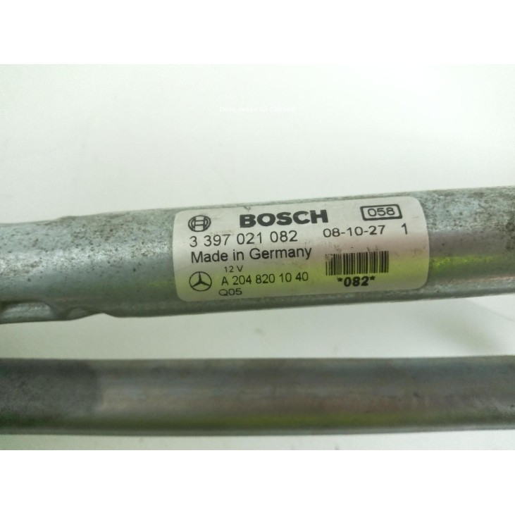 3397021082 MOTOR LIMPIAPARABRISAS DEL MERCEDES BENZ CLASE C (W204) |Desguaces La Cabaña
