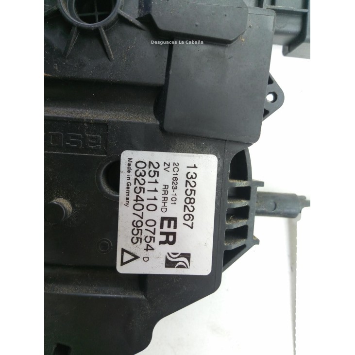13258267 CERRADURA PUERTA LAT TRA DER OPEL CORSA D (S07) |Desguaces La Cabaña