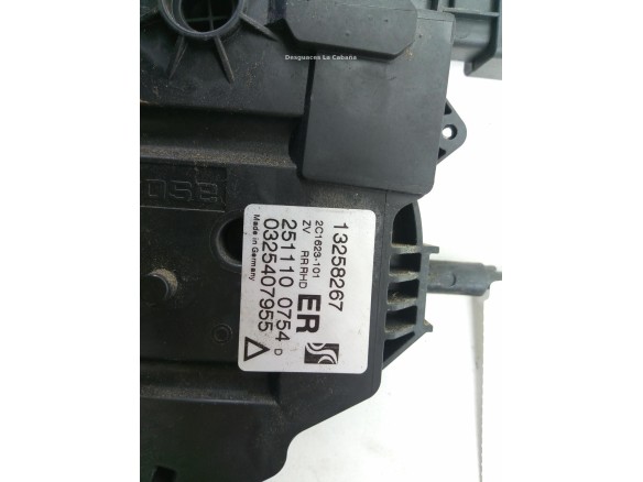 13258267 CERRADURA PUERTA LAT TRA DER OPEL CORSA D (S07) |Desguaces La Cabaña