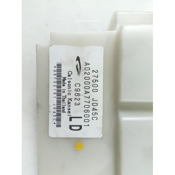 27500JD45C MANDO CLIMA NISSAN QASHQAI / QASHQAI +2 I (J10, JJ10) |Desguaces La Cabaña