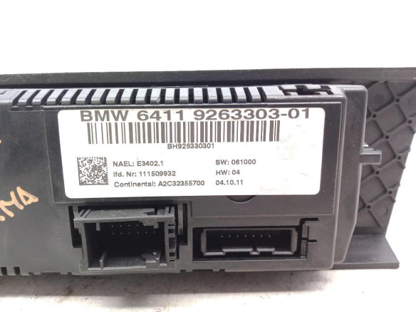 6411926330301 MANDO CLIMA BMW 3 (E90) |Desguaces La Cabaña