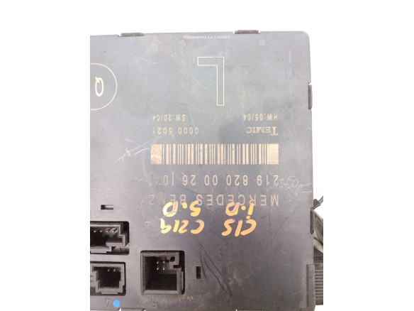 2198200226 CENTRALITA MOTOR MERCEDES BENZ CLS (C219) |Desguaces La Cabaña