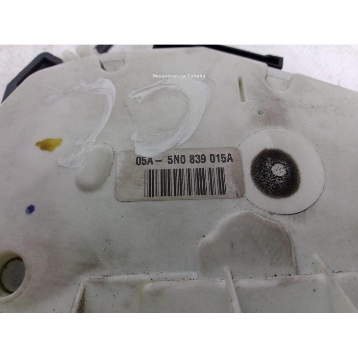 5N0839015 CERRADURA PUERTA LAT TRA IZQ VW TIGUAN (5N_) |Desguaces La Cabaña