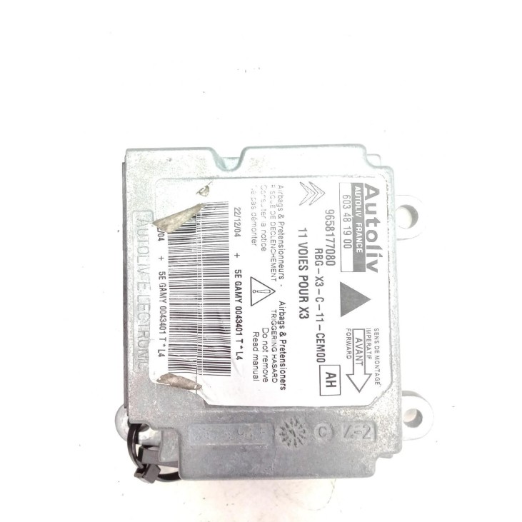 603481900+, CENTRALITA AIRBAG CITROEN C5 I (DC_) |Desguaces La Cabaña
