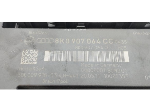 8K0907064CC CENTRALITA MULTIFUNCION AUDI A5 (8T3) |Desguaces La Cabaña
