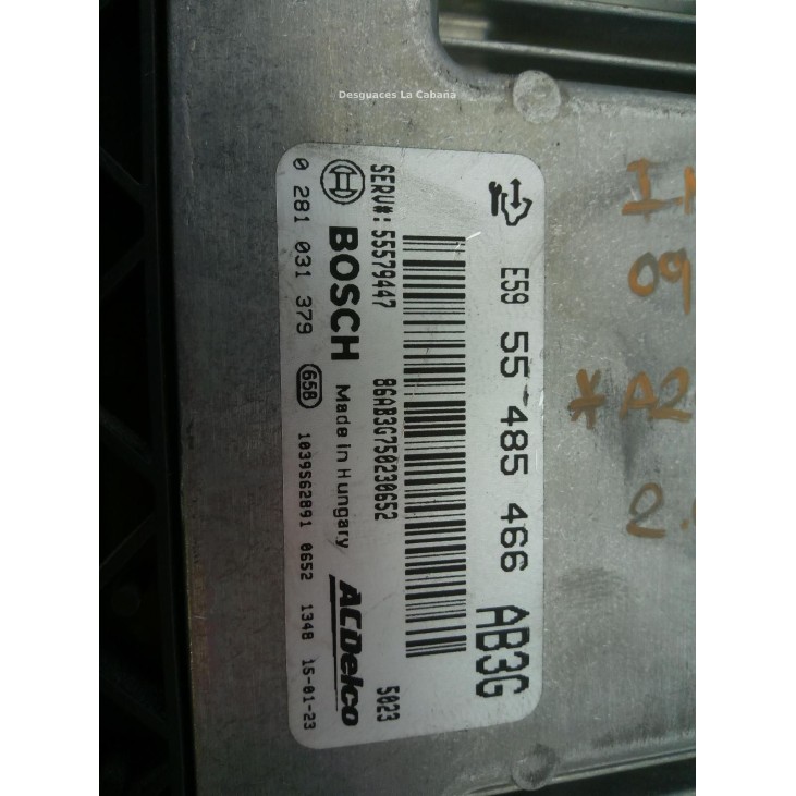 55485466,AB3G, CENTRALITA MOTOR OPEL ASTRA J (P10) |Desguaces La Cabaña