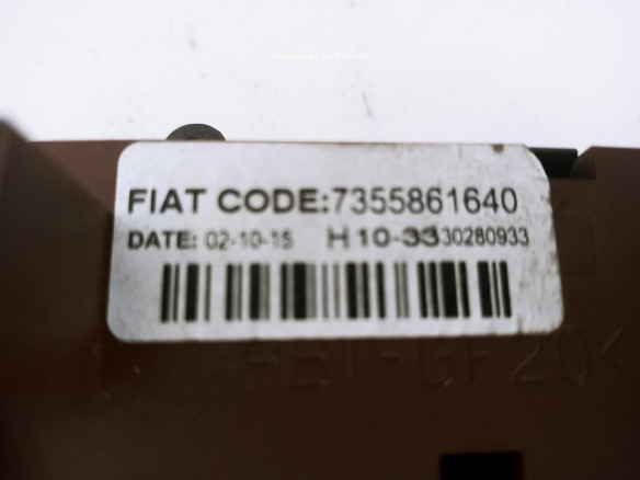 INTERRUPTOR WARNING CITROEN JUMPER Furgón |Desguaces La Cabaña