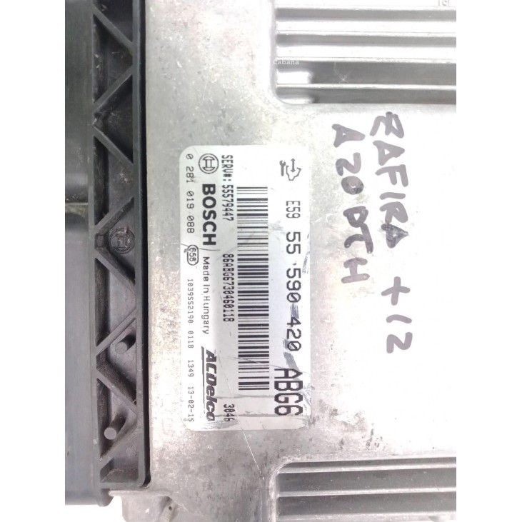 55485466,AB3G, CENTRALITA MOTOR OPEL ASTRA J (P10) |Desguaces La Cabaña