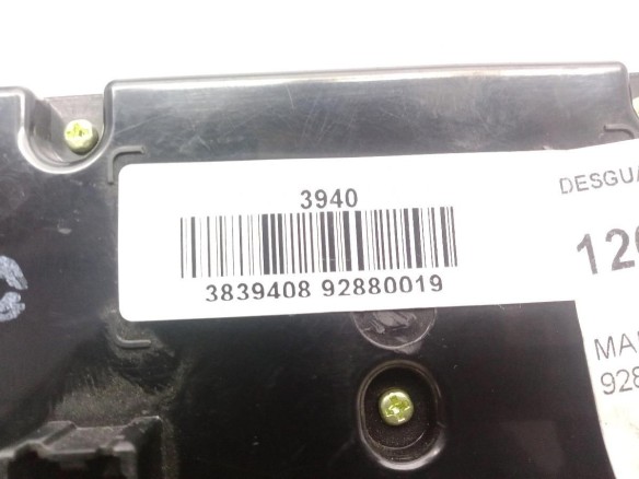 3839408   92880019 MANDO CLIMA CHEVROLET CRUZE (J300) |Desguaces La Cabaña