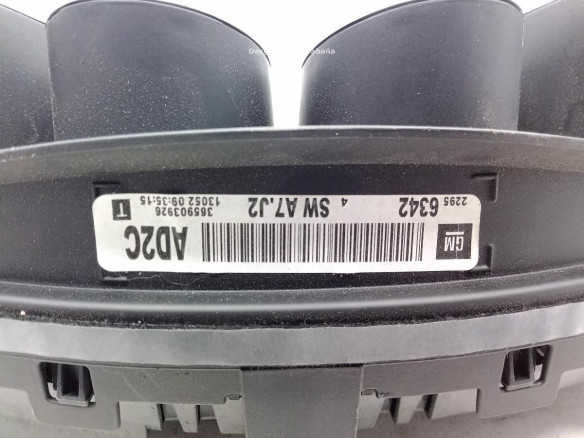 365903926 CUADRO INSTRUMENTOS OPEL INSIGNIA A (G09) |Desguaces La Cabaña