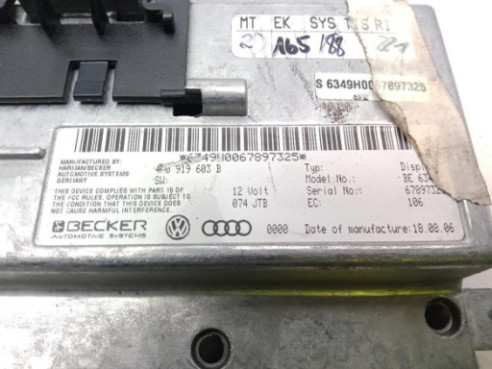 4F0919603B NAVEGADOR AUDI Q7 (4LB) |Desguaces La Cabaña