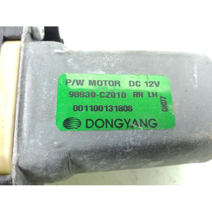 98830CZ010 ELEVALUNAS PUERTA LAT TRA IZQ SSANGYONG KORANDO (CK) |Desguaces La Cabaña