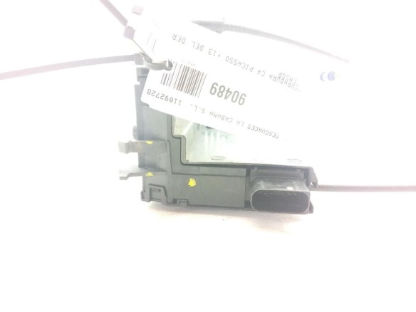 9805635480 CERRADURA PUERTA LAT DEL DER CITROEN C4 Picasso II |Desguaces La Cabaña