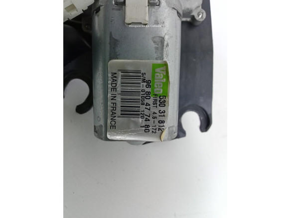 9680477480 MOTOR LIMPIAPARABRISAS TRA PEUGEOT 5008 |Desguaces La Cabaña