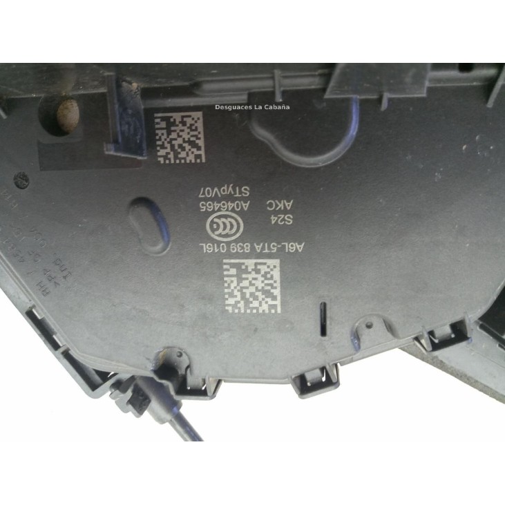 5TA839016L    CERRADURA PUERTA LAT TRA DER SEAT IBIZA V (KJ1) |Desguaces La Cabaña