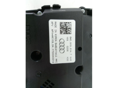 8W0919614T MANDO MULTIMEDIA AUDI A4 Avant (8W5, B9) |Desguaces La Cabaña