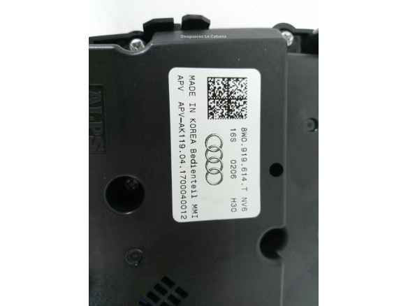 8W0919614T MANDO MULTIMEDIA AUDI A4 Avant (8W5, B9) |Desguaces La Cabaña
