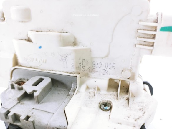 1P0839016 CERRADURA PUERTA LAT TRA DER SEAT LEON (1P1) |Desguaces La Cabaña