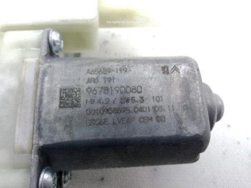 9678190080 ELEVALUNAS PUERTA LAT TRA IZQ PEUGEOT 308 II |Desguaces La Cabaña