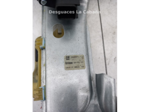 ELEVALUNAS PUERTA LAT TRA IZQ OPEL ASTRA K (B16) |Desguaces La Cabaña