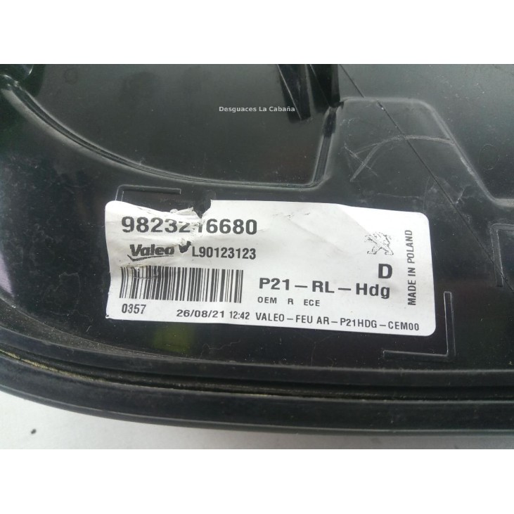  9823216680 PILOTO TRA DER EXT PEUGEOT 208 II (UB_, UP_, UW_) |Desguaces La Cabaña