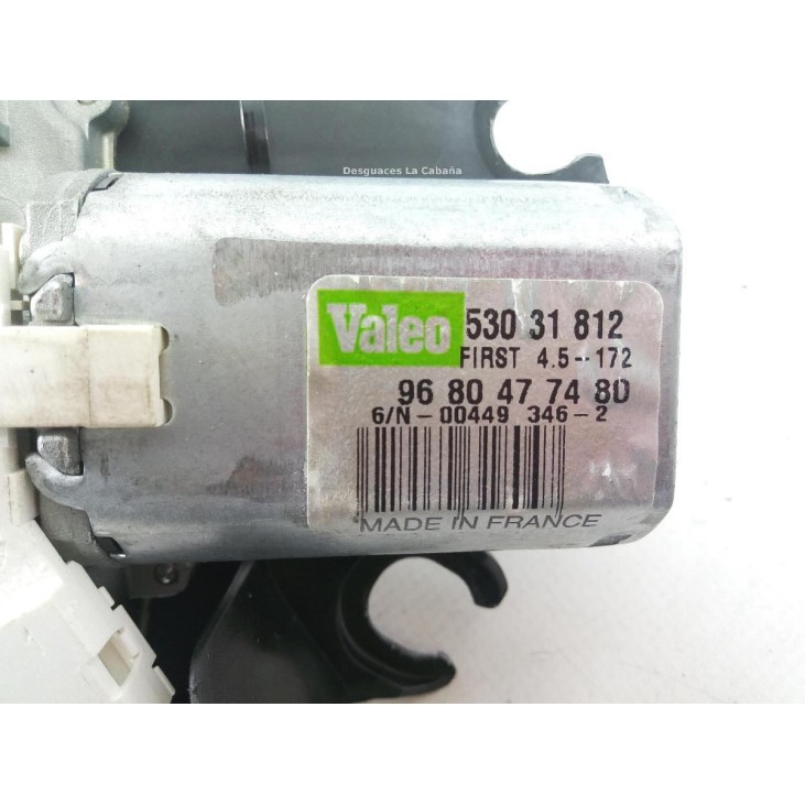 98680477480 MOTOR LIMPIAPARABRISAS TRA CITROEN DS5 |Desguaces La Cabaña