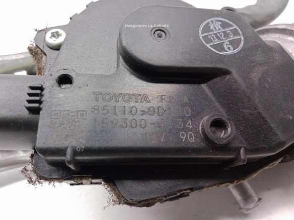 85110-OD190 MOTOR LIMPIAPARABRISAS DEL TOYOTA YARIS (_P13_) |Desguaces La Cabaña