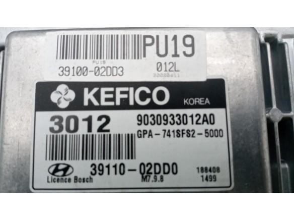3911002DD0 CENTRALITA MOTOR HYUNDAI i10 (PA) |Desguaces La Cabaña