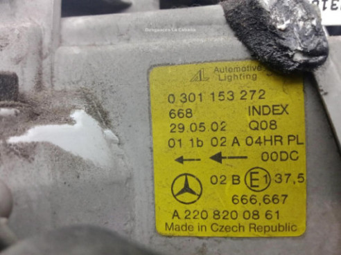 A2208200861 FARO DERECHO MERCEDES BENZ CLASE S (W220) |Desguaces La Cabaña