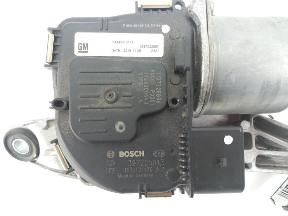 39116193 MOTOR LIMPIAPARABRISAS DEL IZQ OPEL ASTRA K (B16) |Desguaces La Cabaña