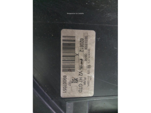 89007051 FARO IZQUIERDO PEUGEOT 807 (E) |Desguaces La Cabaña