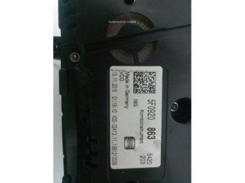 5F0920863 CUADRO INSTRUMENTOS SEAT LEON ST (5F8) |Desguaces La Cabaña