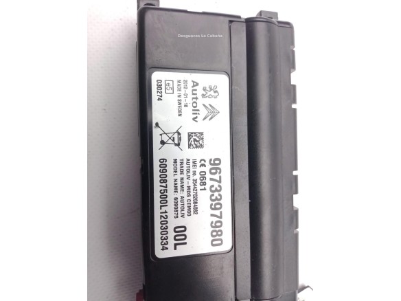 9673397980 MODULO ELECTRONICO 5 PEUGEOT 3008 Limusina (0U_) |Desguaces La Cabaña