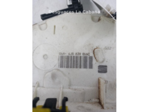 CERRADURA PUERTA LAT TRA DER SEAT IBIZA IV (6J5, 6P1) |Desguaces La Cabaña