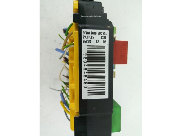 9804848480 CAJA FUSIBLES EXTERIOR (BSM) PEUGEOT 208 |Desguaces La Cabaña