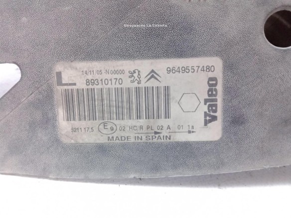 9649557480 FARO IZQUIERDO CITROEN XSARA PICASSO (N68) |Desguaces La Cabaña