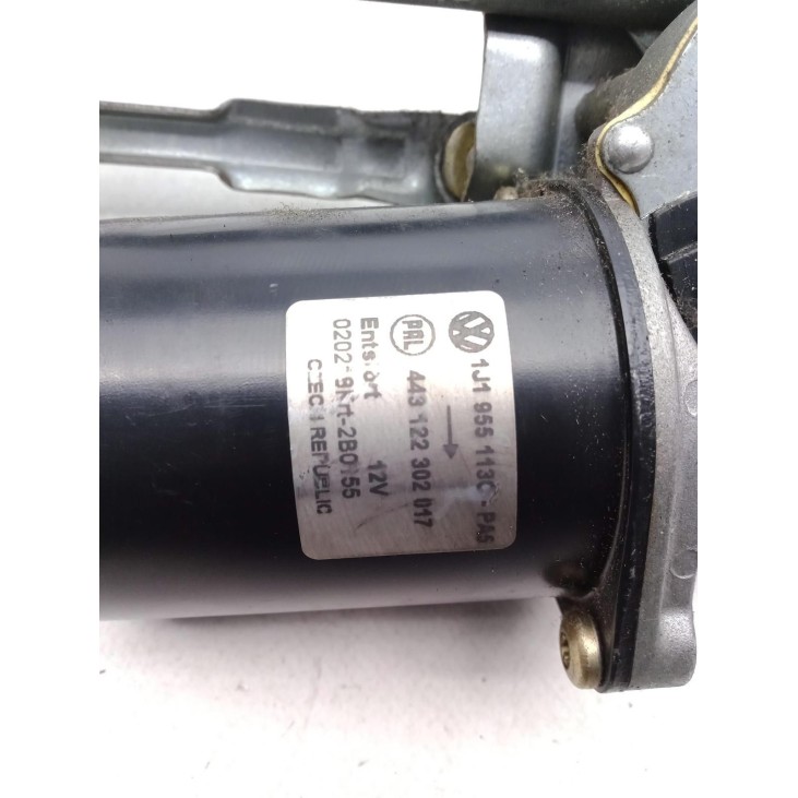 1J1955113C MOTOR LIMPIAPARABRISAS DEL VW GOLF IV (1J1) |Desguaces La Cabaña