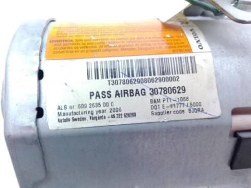 30780629 AIRBAG DER VOLVO C30 (533) |Desguaces La Cabaña