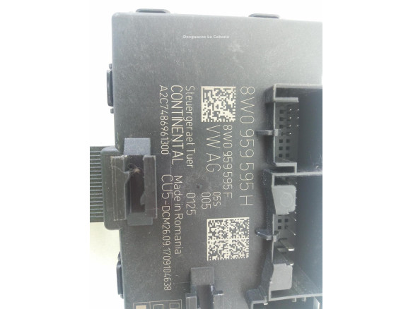 8W0959595H MODULO ELECTRONICO 4 AUDI A4 (8W2, B9) |Desguaces La Cabaña
