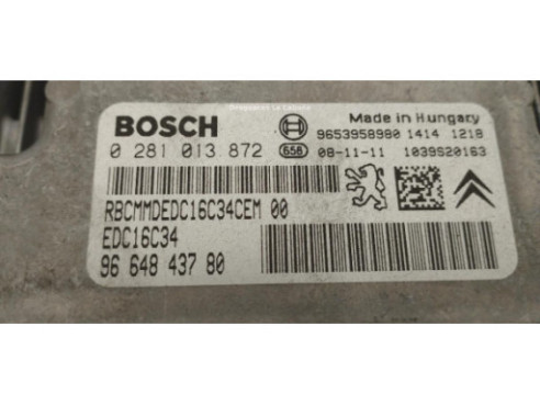 96648437 CENTRALITA MOTOR PEUGEOT 308 SW (4E_, 4H_) |Desguaces La Cabaña
