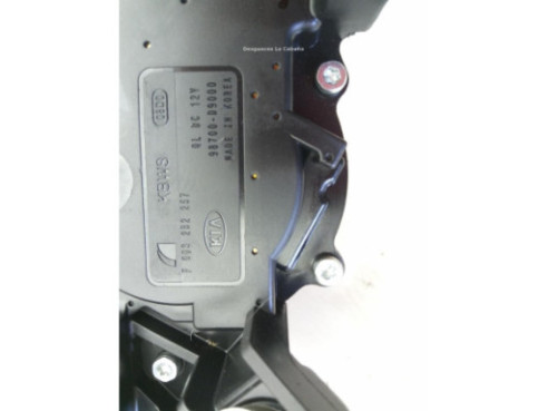 98700D9000 MOTOR LIMPIAPARABRISAS TRA KIA SPORTAGE (QL) |Desguaces La Cabaña