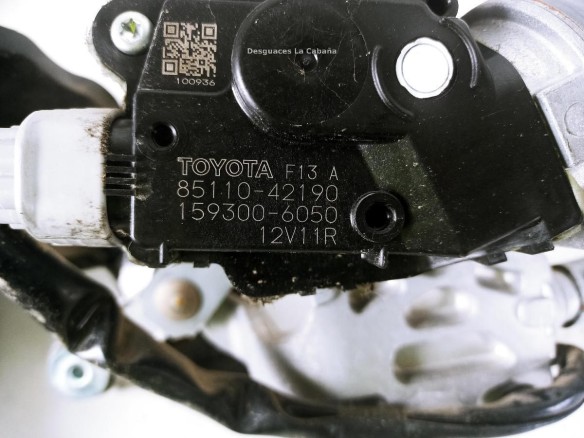 8511042190 MOTOR LIMPIAPARABRISAS DEL TOYOTA RAV 4 IV (_A4_) |Desguaces La Cabaña