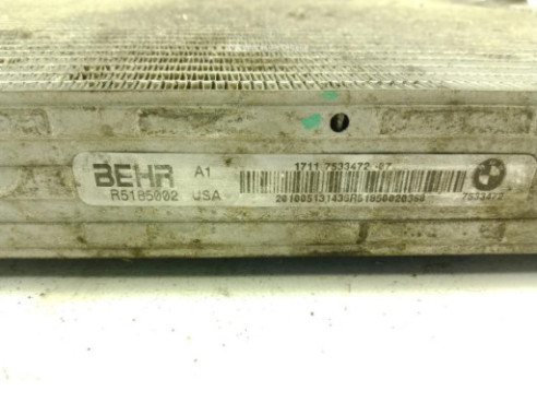 7533472 RADIADOR AGUA BMW X5 (E70) |Desguaces La Cabaña