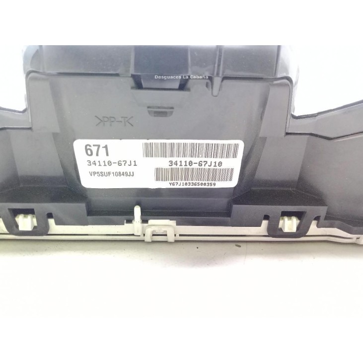 3411067J1, CUADRO INSTRUMENTOS SUZUKI GRAND VITARA II (JT, TE, TD) |Desguaces La Cabaña